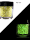 Luminous Flakes Sequince Neon (Lemon) Glow In Dark