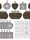 Silicone Resin Jewelry Casting Molds Set- 31 Pcs
