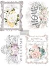 Redesign Décor Transfers® - Floral Home 11"x 15" each design