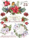 Redesign Décor Transfers® - Christmas Greetings size 23"x 33"