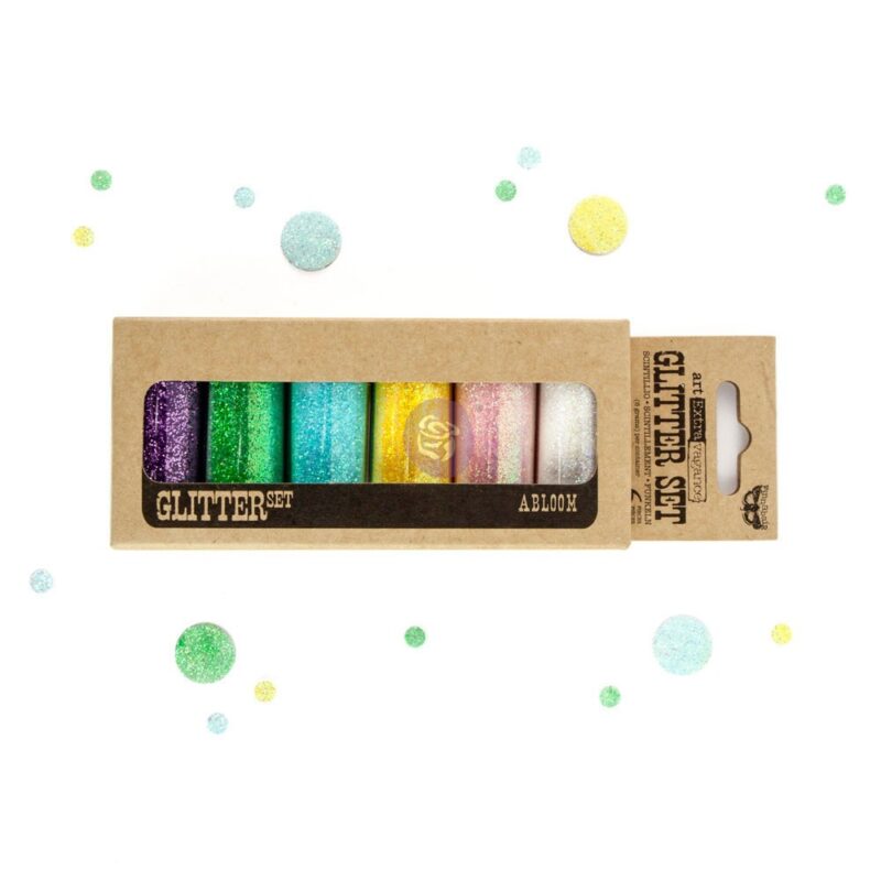 Art Ingredients - Glitter Set - Abloom 7g bottle set of 6