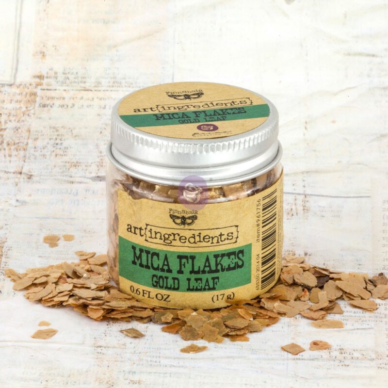 Art Ingredients - Mica Flakes : Gold Leaf 17g