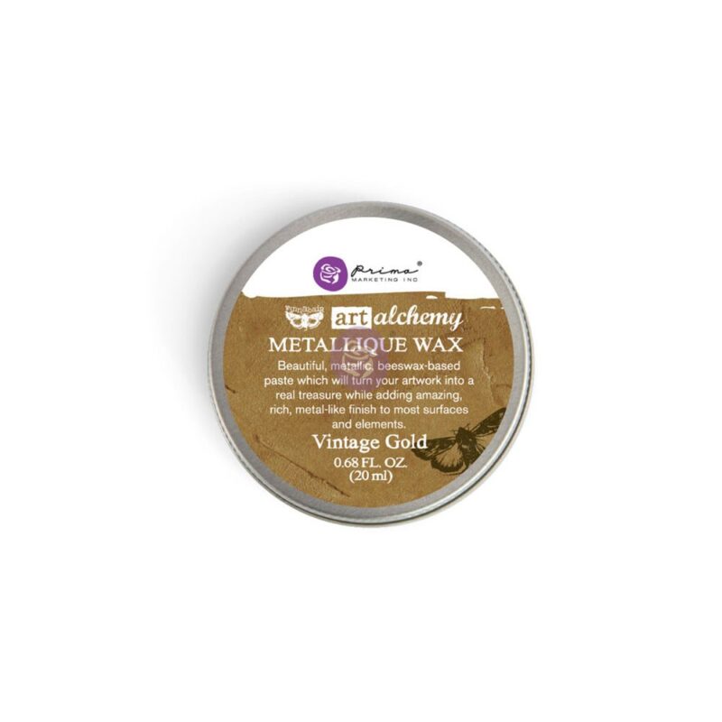 Art Alchemy - Metallique Wax - Vintage Gold