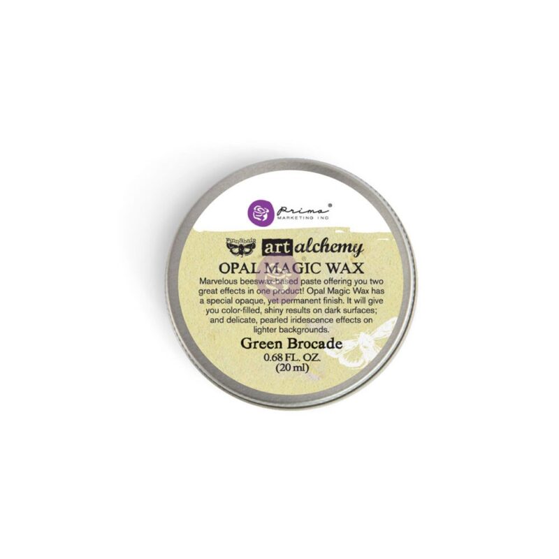 Art Alchemy - Opal Magic Wax Green Brocade
