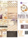 8x8 Paper Pad Amber Moon Collection