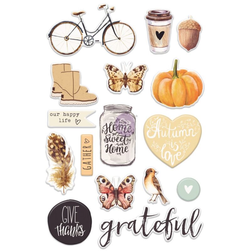 Amber Moon Collection - Puffy Stickers