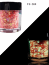 Luminous Flakes Sequince Neon (Candy Apple) Glow In Dark