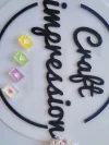 Transperent Acrylic Message  beads