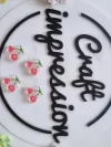 Transperent Acrylic Cherry beads