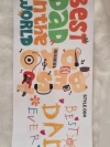 Waterproof Cup wraps Transfer Stickers Best Dad In The World