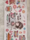 Waterproof Cup wraps Transfer Stickers Life Is What You Bake