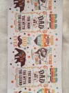 Waterproof Cup wraps Transfer Stickers Best Dad Ever
