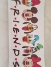 Waterproof Cup wraps Transfer Stickers Friends