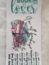 Waterproof Cup wraps Transfer Stickers Book Lover