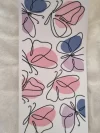 Waterproof Cup wraps Transfer Stickers Butterfly Out Line