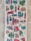 Waterproof Cup wraps Transfer Stickers Mom Daily Affirmations