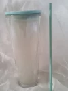 Glow in Dark Portable Cup With Straw 24oz