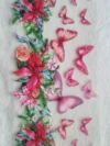 Waterproof Cup wraps Transfer Stickers Red Butterflys