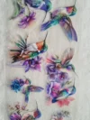 Waterproof Cup wraps Transfer Stickers Humming Birds