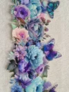 Waterproof Cup wraps Transfer Stickers Butterfly with Flowers