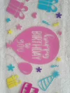 Waterproof Cup wraps Transfer Stickers Happy Birthday To You