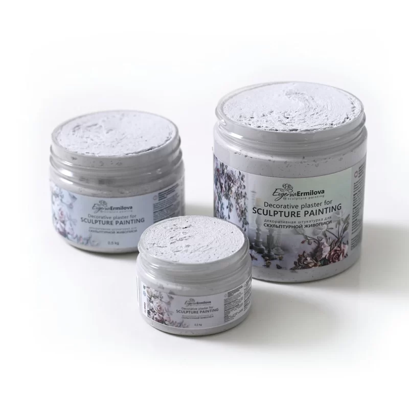 Decorative sculpture painting "ash" 0.5kg