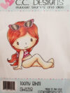 Teeny Bikini Rubber Stamp