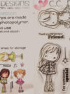 Spring Pinkies Clear Stamp Set